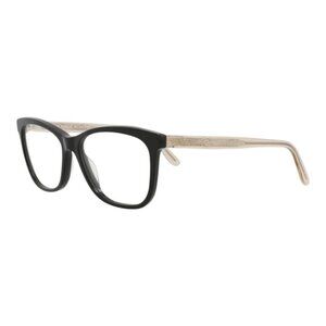 Maui Jim Womens Square/Rectangle Black Clear Transparent Fashion Designer
